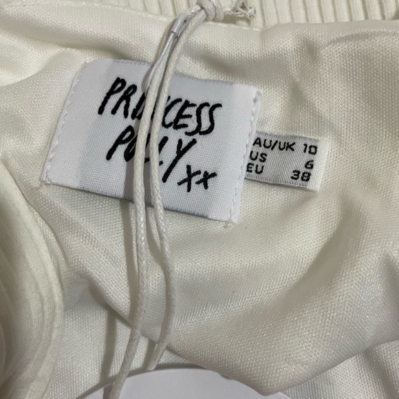 NWT Princess Polly Rebel Fiest Bodysuit White - Picture 6 of 9